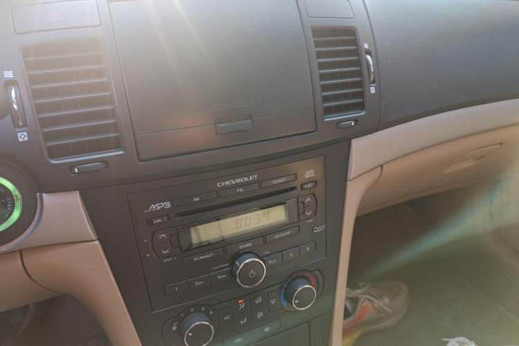 Used Chevrolet Epica 2010 1.8 Comfort Edition AT Audio And AC Panel