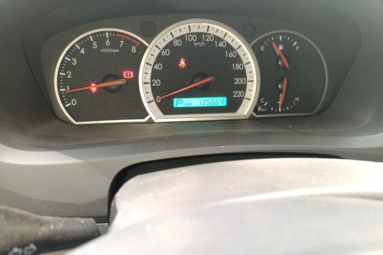 Used Chevrolet Epica 2013 1.8 SX Luxury Edition AT Odometer Close Up