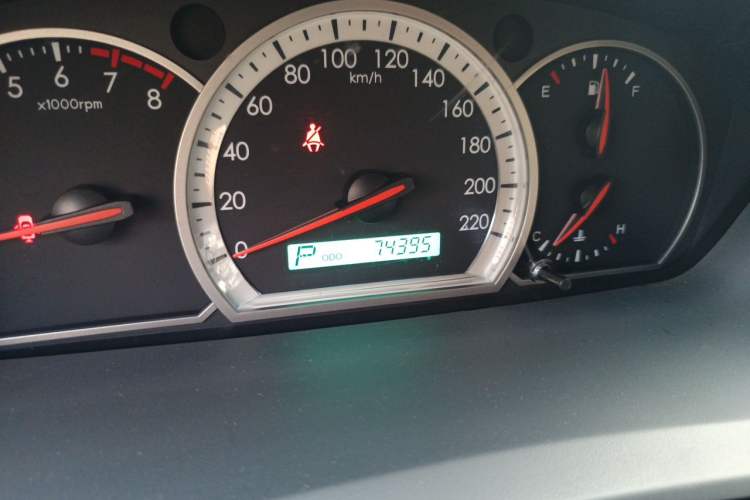 Used Chevrolet Epica 2013 1.8 SE Comfort Edition AT Odometer Close Up
