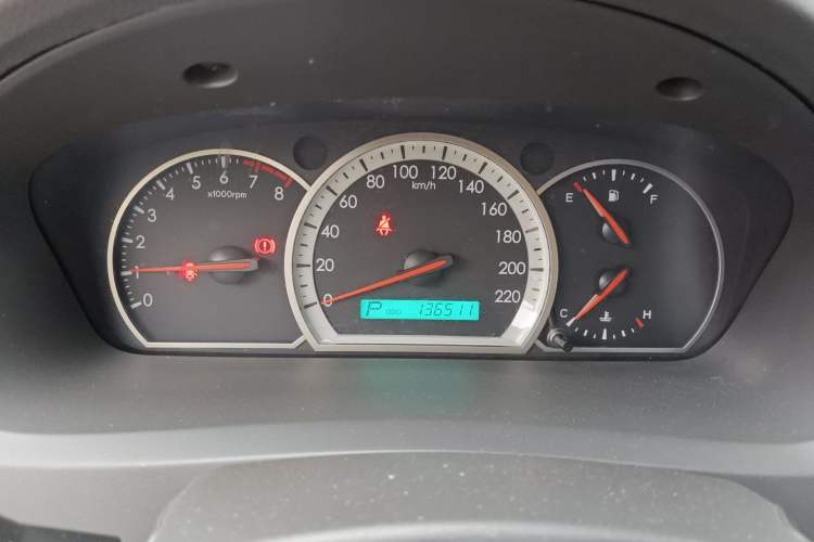 Used Chevrolet Epica 2013 1.8 SX Luxury Edition AT Odometer Close Up
