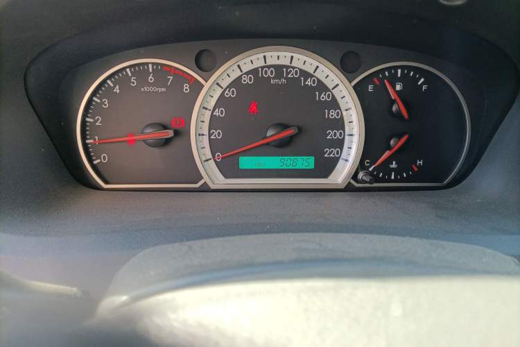 Used Chevrolet Epica 2013 1.8 SE Comfort Edition MT Odometer Close Up