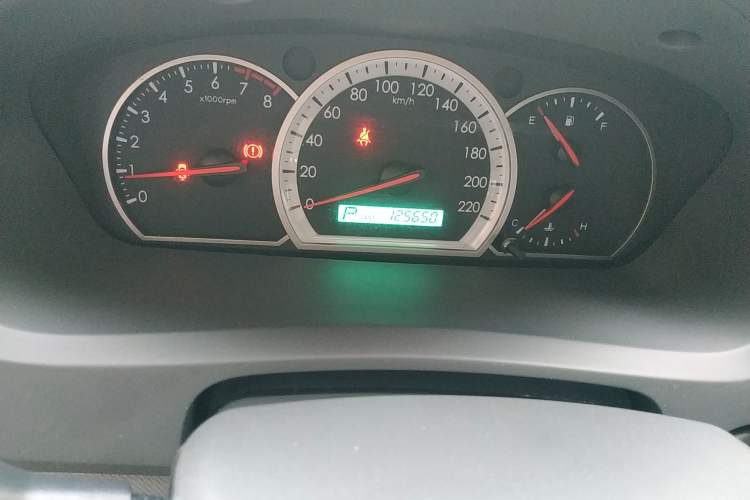 Used Chevrolet Epica 2013 1.8 SX Luxury Edition AT Odometer Close Up