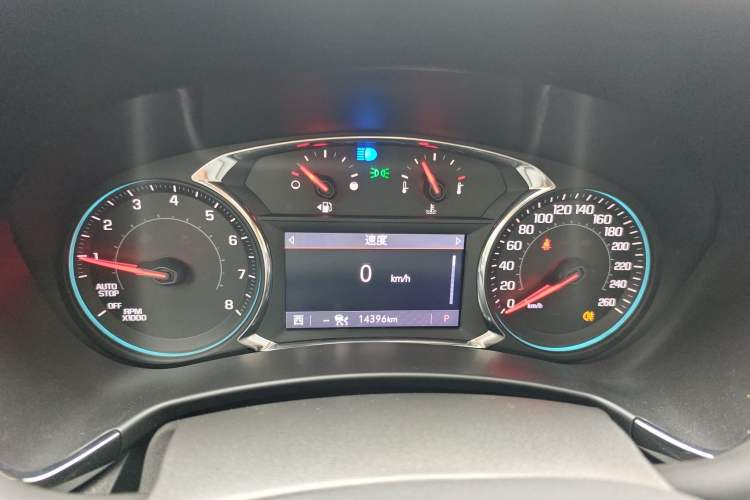 Used Chevrolet Equinox 2022 Mild Hybrid 550T RS Four-Wheel Drive Intelligent Guardian Edition Instrument Cluster