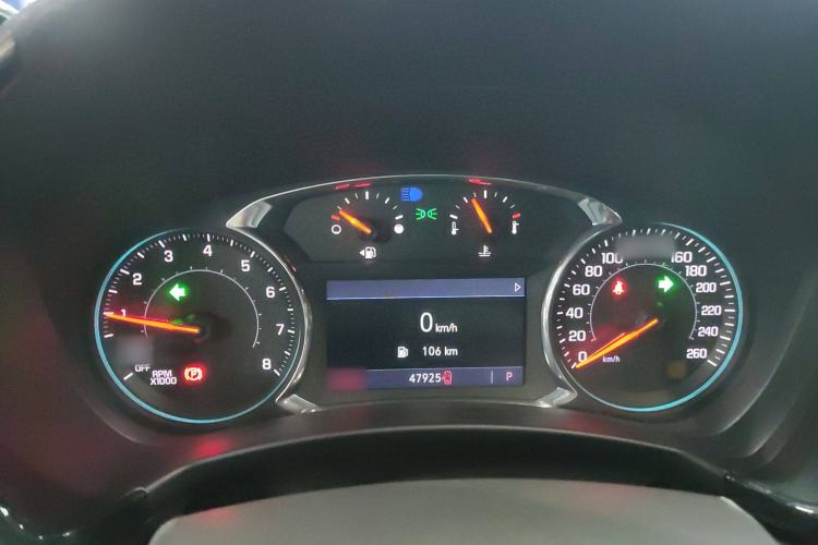 Used Chevrolet Equinox 2021 550T RS Smart Boundary-Pushing Edition Instrument Cluster