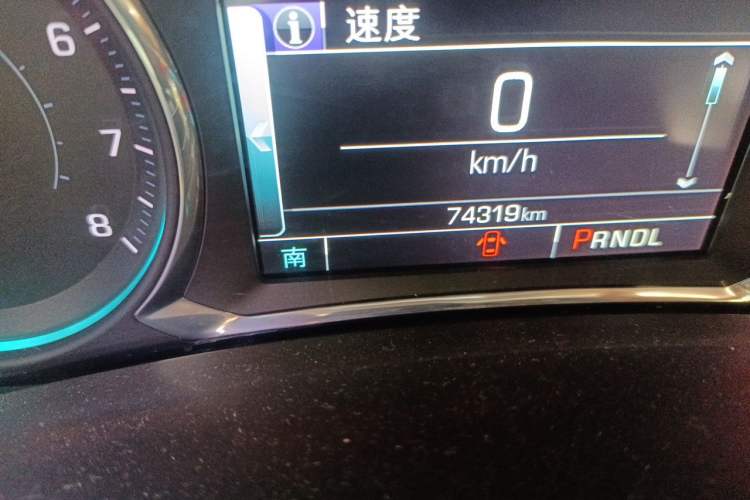 Used Chevrolet Equinox 2017 535T Automatic YuJie Edition Odometer Close Up