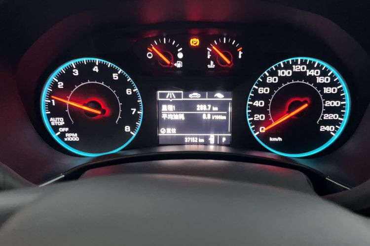 Used Chevrolet Equinox 2017 535T Automatic Lingjie Edition Odometer Close Up