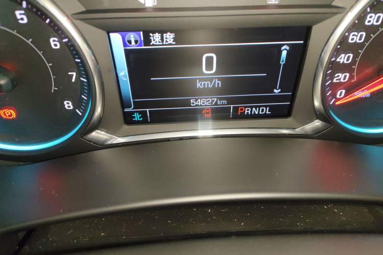 Used Chevrolet Equinox 2017 535T Automatic YuJie Edition Odometer Close Up