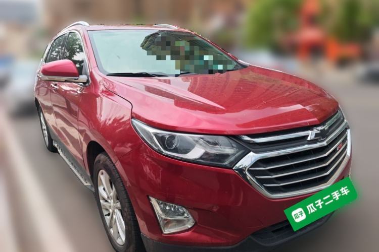 Used Chevrolet Equinox 2017 RS 550T Automatic All-Wheel-Drive Boundary Edition Front Right 45 Deg