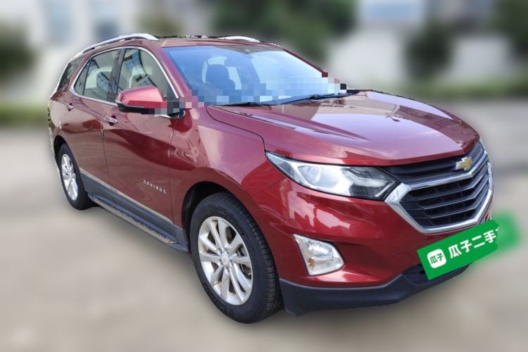 Used Chevrolet Equinox 2017 550T Automatic All-Wheel-Drive Top-Tier Version Front Right 45 Deg