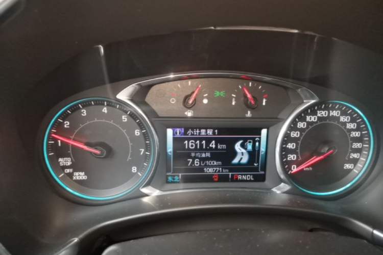 Used Chevrolet Equinox 2017 535T Automatic YuJie Edition Instrument Cluster