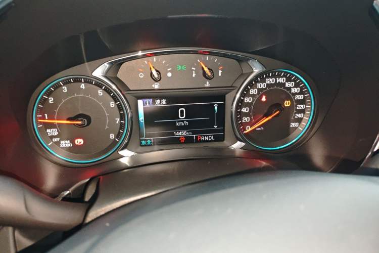 Used Chevrolet Equinox 2017 535T Automatic YuJie Edition Odometer Close Up