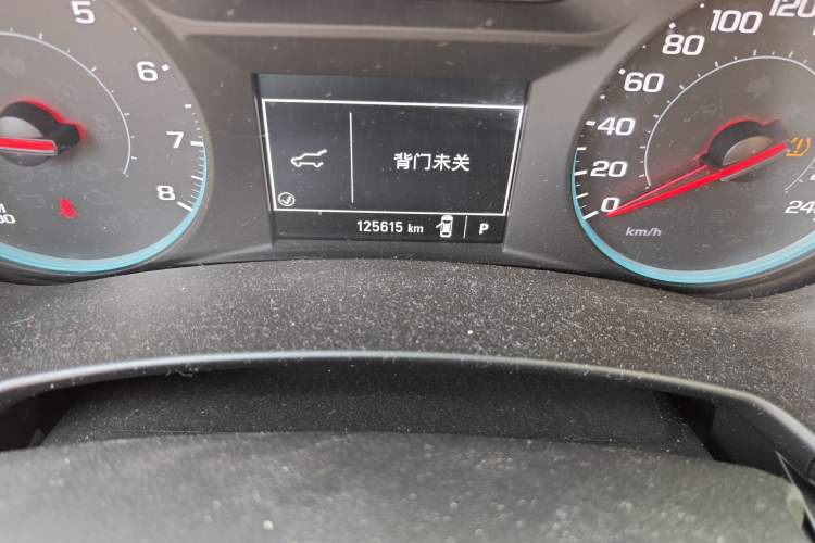 Used Chevrolet Equinox 2017 535T Automatic Lingjie Edition Odometer Close Up