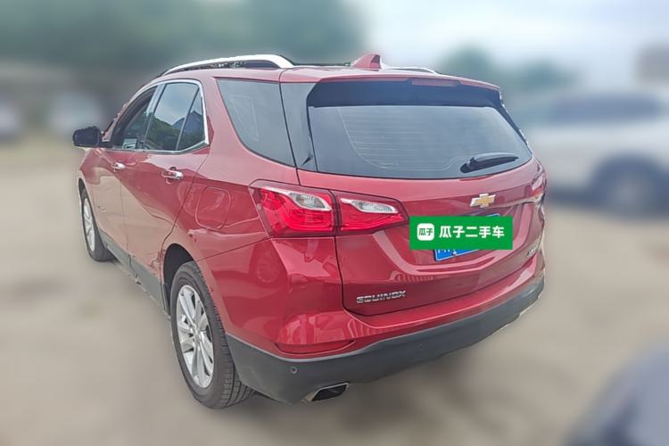 Used Chevrolet Equinox 2017 550T Automatic All-Wheel-Drive Huanjie Edition Rear Left 45 Deg