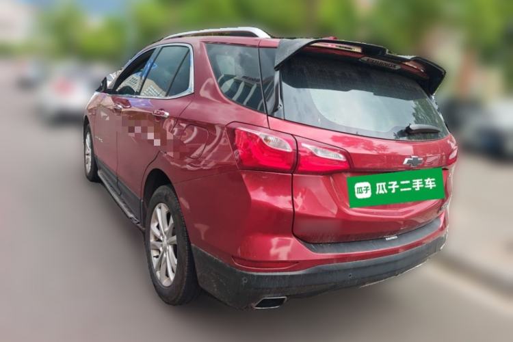 Used Chevrolet Equinox 2017 RS 550T Automatic All-Wheel-Drive Boundary Edition Rear Left 45 Deg