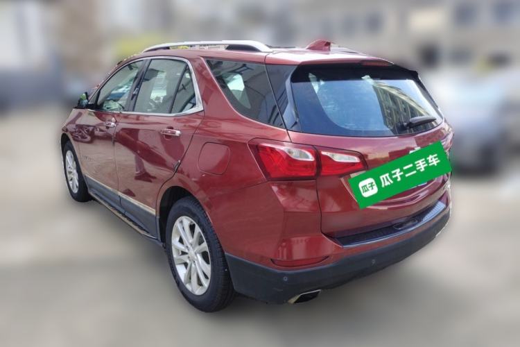 Used Chevrolet Equinox 2017 550T Automatic All-Wheel-Drive Top-Tier Version Rear Left 45 Deg