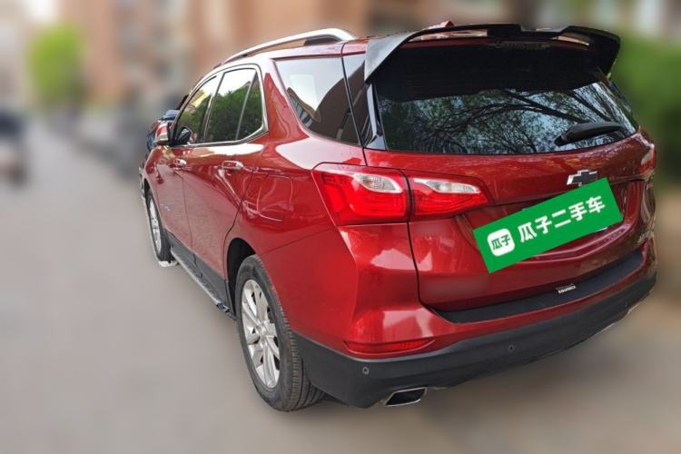 Used Chevrolet Equinox 2017 RS 550T Automatic All-Wheel-Drive Boundary Edition Rear Left 45 Deg