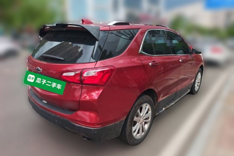 Used Chevrolet Equinox 2017 RS 550T Automatic All-Wheel-Drive Boundary Edition Rear Right 45 Deg