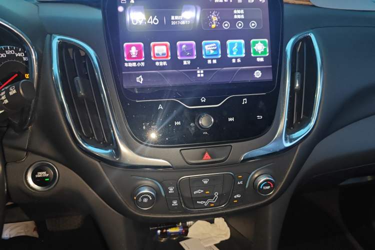 Used Chevrolet Equinox 2017 535T Automatic Chijie Edition Audio And AC Panel