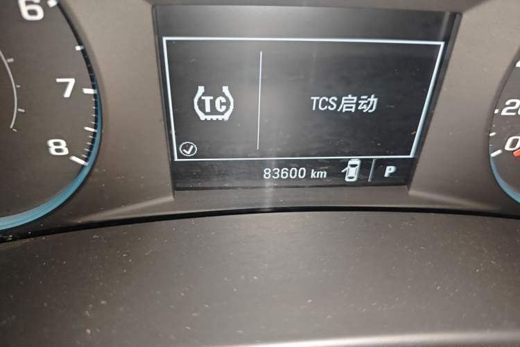 Used Chevrolet Equinox 2017 535T Automatic Chijie Edition Odometer Close Up