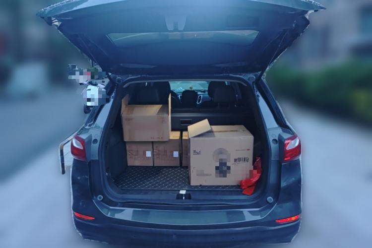 Used Chevrolet Equinox 2017 535T Automatic Chijie Edition Trunk