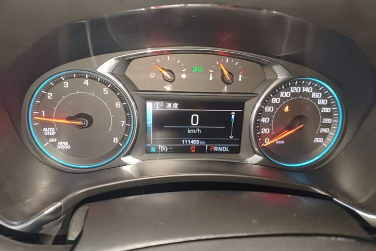 Used Chevrolet Equinox 2017 535T Automatic YuJie Edition Instrument Cluster
