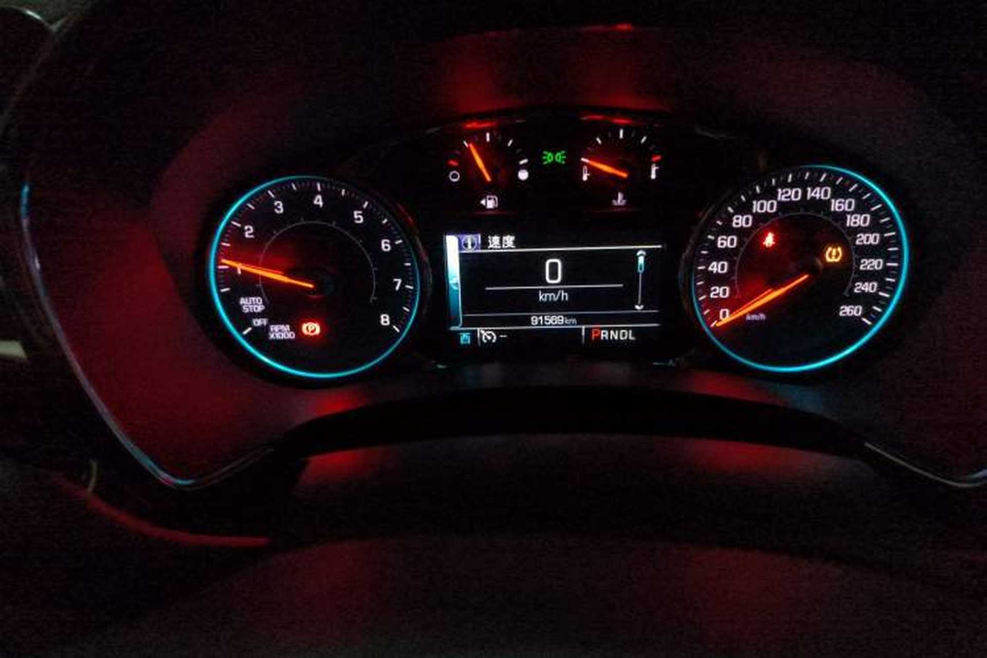 Used Chevrolet Equinox 2017 535T Automatic YuJie Edition Instrument Cluster