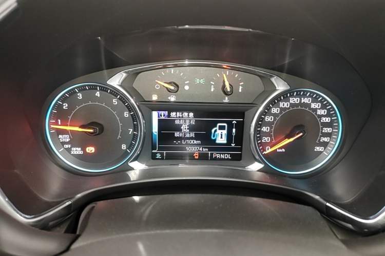 Used Chevrolet Equinox 2017 550T Automatic All-Wheel-Drive Top-Tier Version Instrument Cluster