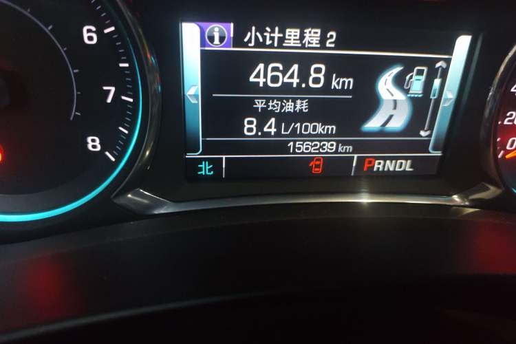 Used Chevrolet Equinox 2017 535T Automatic YuJie Edition Odometer Close Up