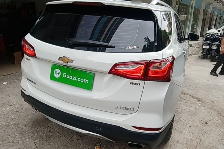 Used Chevrolet Equinox 2017 550T Automatic All-Wheel-Drive Huanjie Edition Rear Right 45 Deg