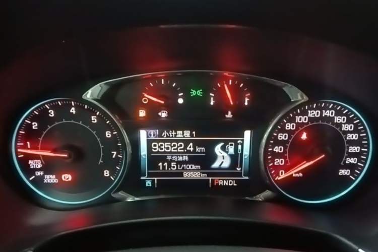 Used Chevrolet Equinox 2018 550T Automatic All-Wheel-Drive Boundary Edition Instrument Cluster