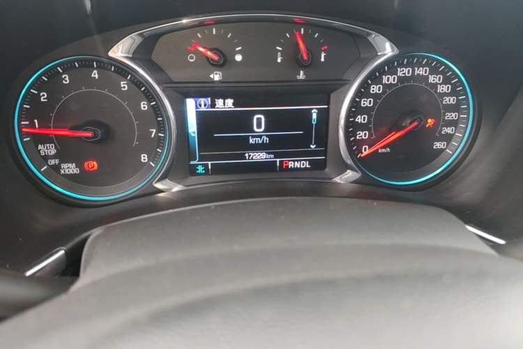 Used Chevrolet Equinox 2018 535T Automatic YuJie Edition Odometer Close Up