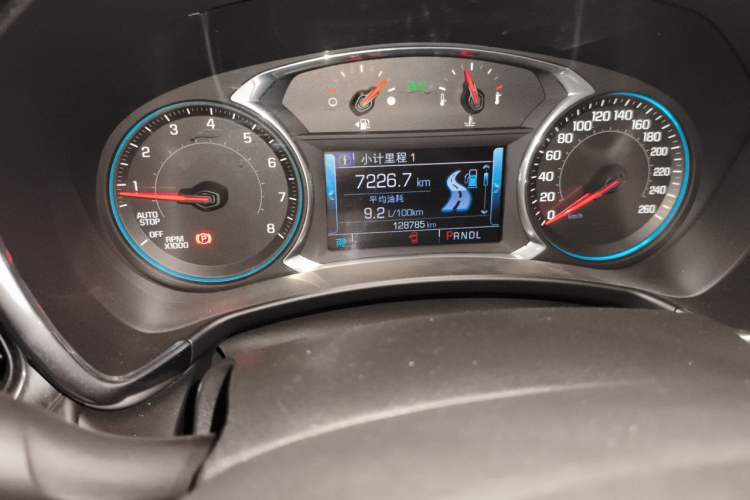 Used Chevrolet Equinox 2018 535T Automatic YuJie Edition Odometer Close Up