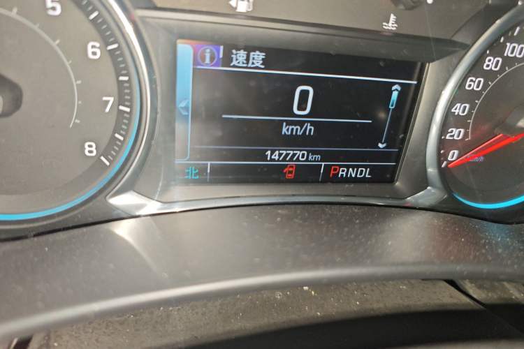 Used Chevrolet Equinox 2018 535T Automatic YuJie Edition Odometer Close Up
