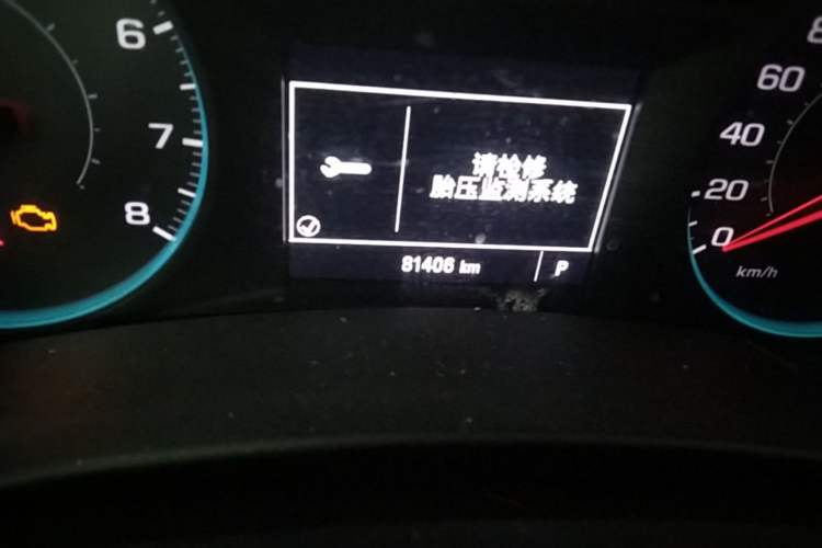 Used Chevrolet Equinox 2018 535T Automatic Chijie Edition Odometer Close Up