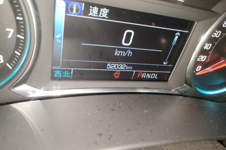 Used Chevrolet Equinox 2018 535T Automatic YuJie Edition Odometer Close Up