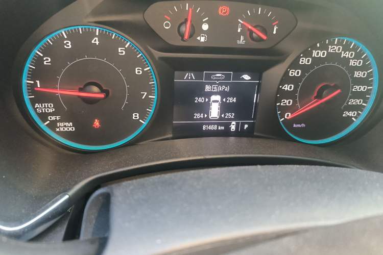Used Chevrolet Equinox 2018 535T Automatic Chijie Edition Odometer Close Up
