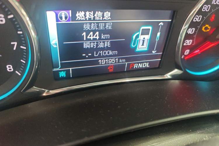 Used Chevrolet Equinox 2018 535T Automatic YuJie Edition Odometer Close Up