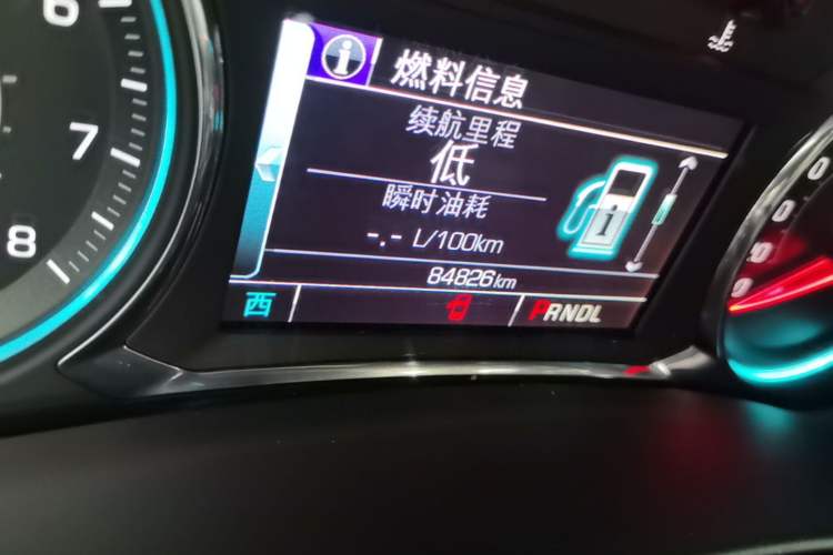 Used Chevrolet Equinox 2018 535T Automatic YuJie Edition Odometer Close Up