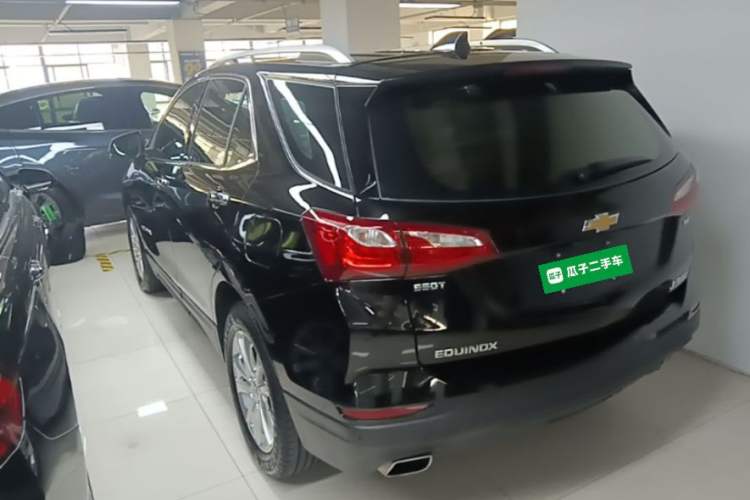 Used Chevrolet Equinox 2018 550T Automatic All-Wheel-Drive Boundary Edition Rear Left 45 Deg