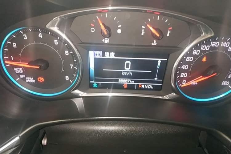 Used Chevrolet Equinox 2018 535T Automatic YuJie Edition Instrument Cluster