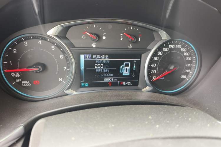 Used Chevrolet Equinox 2018 535T Automatic YuJie Edition Odometer Close Up