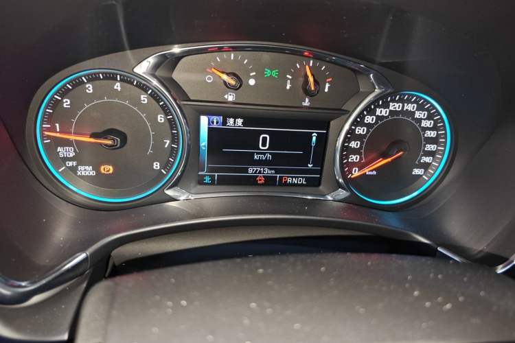 Used Chevrolet Equinox 2018 535T Automatic YuJie Edition Odometer Close Up