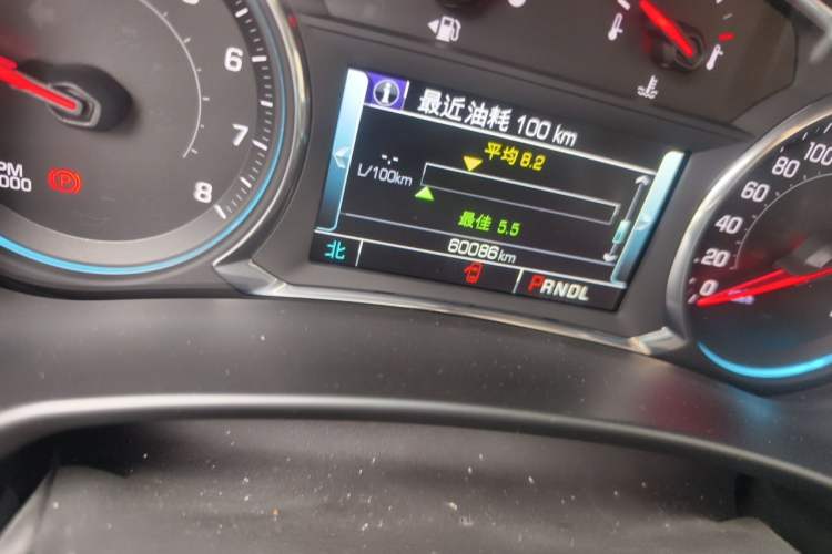 Used Chevrolet Equinox 2018 535T Automatic YuJie Edition Odometer Close Up
