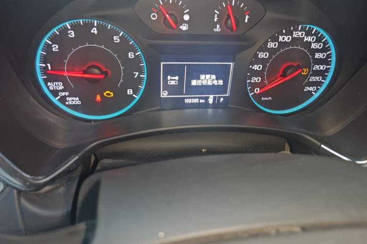Used Chevrolet Equinox 2018 535T Automatic Lingjie Edition Odometer Close Up