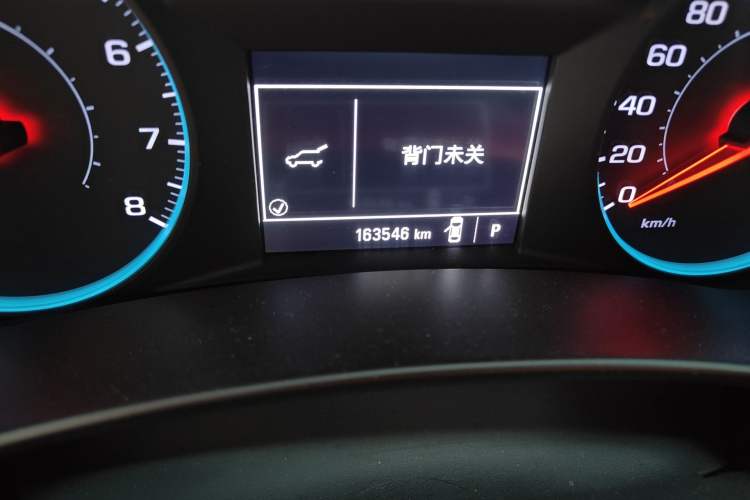 Used Chevrolet Equinox 2018 535T Automatic Chijie Edition Odometer Close Up