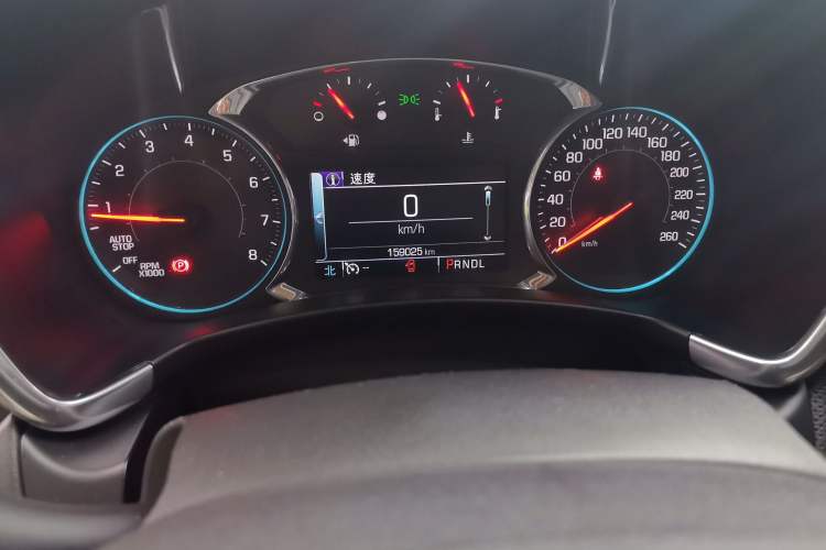 Used Chevrolet Equinox 2018 535T Automatic YuJie Edition Odometer Close Up