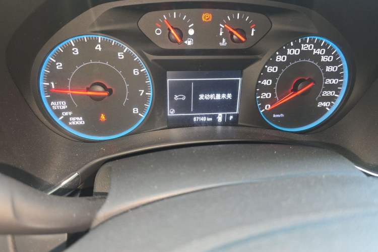 Used Chevrolet Equinox 2018 535T Automatic Chijie Edition Odometer Close Up