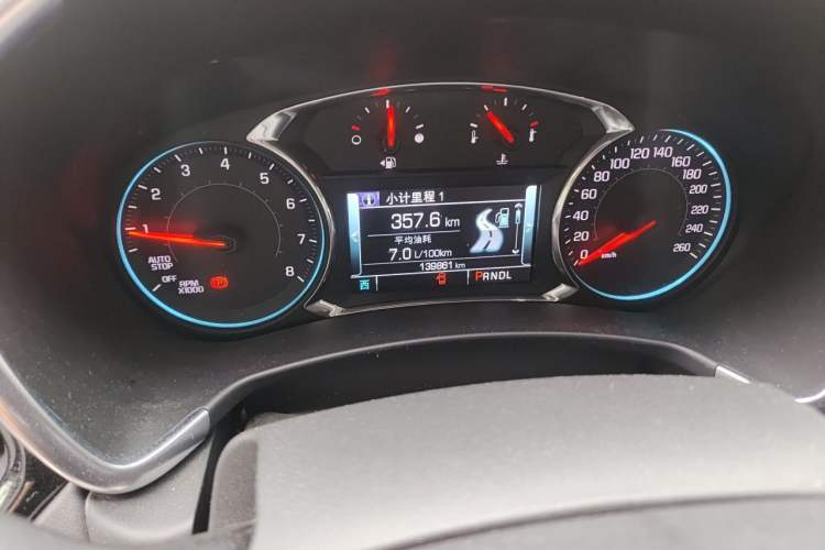 Used Chevrolet Equinox 2018 535T Automatic YuJie Edition Odometer Close Up