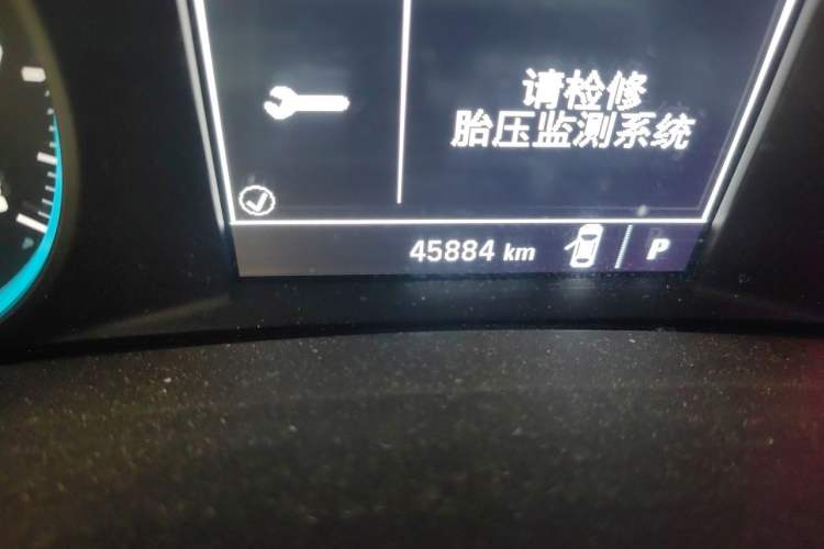 Used Chevrolet Equinox 2018 535T Automatic Chijie Edition Odometer Close Up