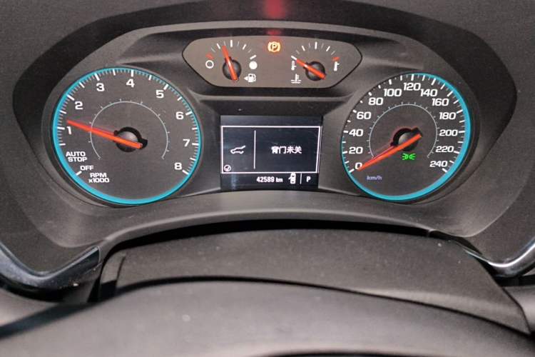 Used Chevrolet Equinox 2018 535T Automatic Chijie Edition Odometer Close Up